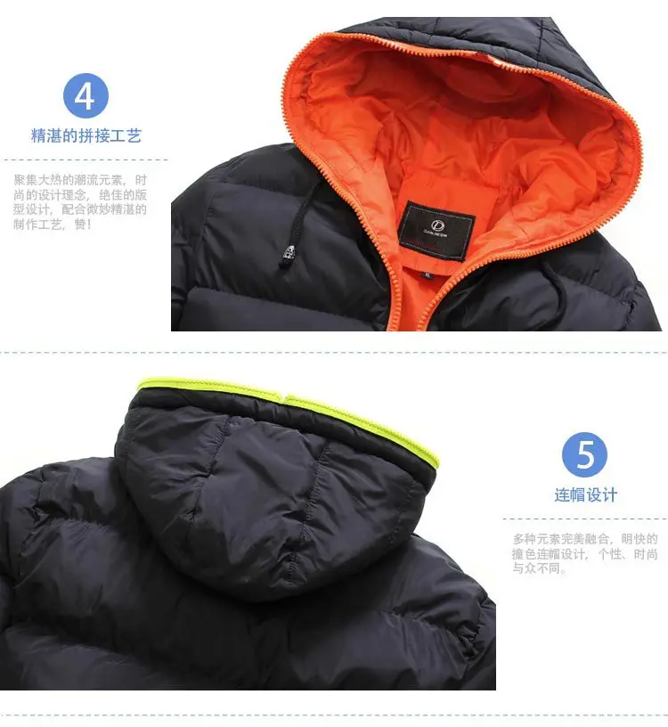 Зимняя утепленная хлопковая стеганая куртка с капюшоном для влюбленных, стеганая куртка, верхняя одежда, мужская куртка с капюшоном, 6 цветов, S~ XXXL, D082