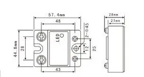 DMWD твердотельное реле SSR-15DA-H 15а на самом деле 3-32 В постоянного тока до 90-480 В переменного тока SSR 15DA H твердотельное реле регулятор сопротивления