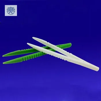 

100PCS/LOT FREE SHIPPPING 11cm plastic tweezers,forceps,plier,Plastic medical tweezers