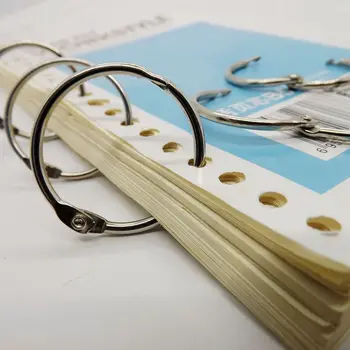 

Wholesale O ring office binder ring postcard collection ring good quality open ring nickel plated notebook binding ring hot sale
