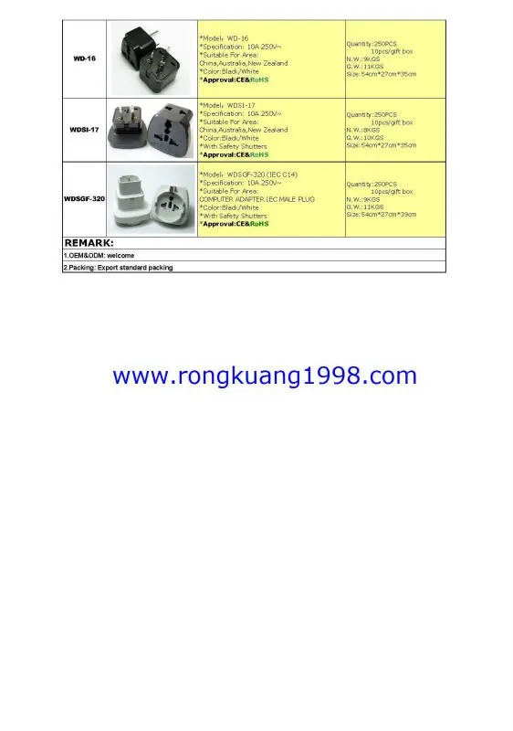 Single Plug Travel Adapter__4