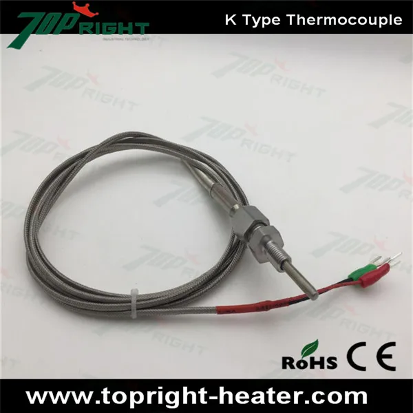 Высокая температура K типа термопары датчики dia.4mm