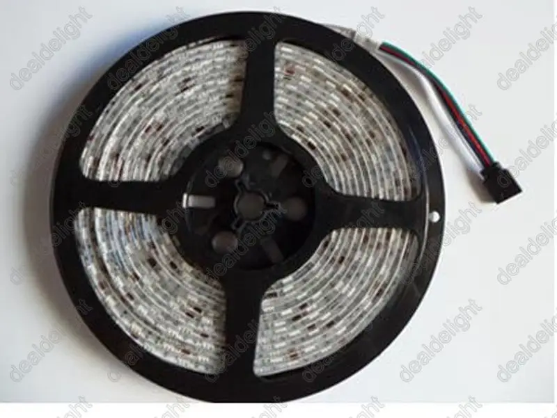 5050 SMD 300 светодиодов rgb Водонепроницаемый гибкие Светодиодные ленты свет DC12V 5 м/лот + 24 клавиши ИК-пульт дистанционного + 12 В 5A Адаптеры