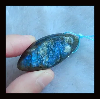 

Natural stone pendant Drusy Labradorite Pendant Bead, jewelry pendant,birthday present,39x18x14mm,13.7g