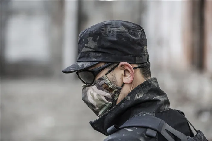 MCBK Rip-Stop Patrol Cap Multicam black 