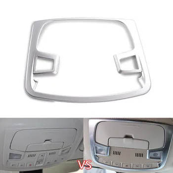 

YAQUICKA Car Front Roof Reading Light Lamp Frame Trim Sequins Car Styling Fit For Ford Edge 2015 Interior Accessories