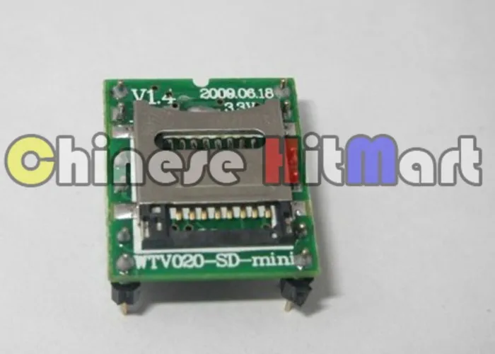 Мини MP3 звук голоса SD карты модуля плеер для PIC WTV020-SD-16P звуковой датчик SD карты Модуль пик 2560 для UNO R3 10 шт./лот# J299