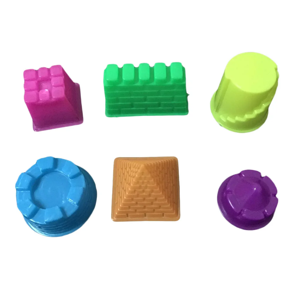 Space mold sand Castle Playdough Tools Plasticine Molds Play Tool Set Kit For Kids Gift Magic