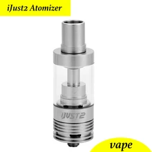ijust 2 atomizer for elasf iJust2 i just 2 vaporizer clearomizer RBA RTA tank electronic cigarette for 510 mods 5.5ml
