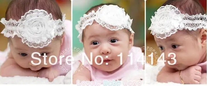 20 шт./лот Baby Nice цветок аксессуары для волос оголовье руководитель группы