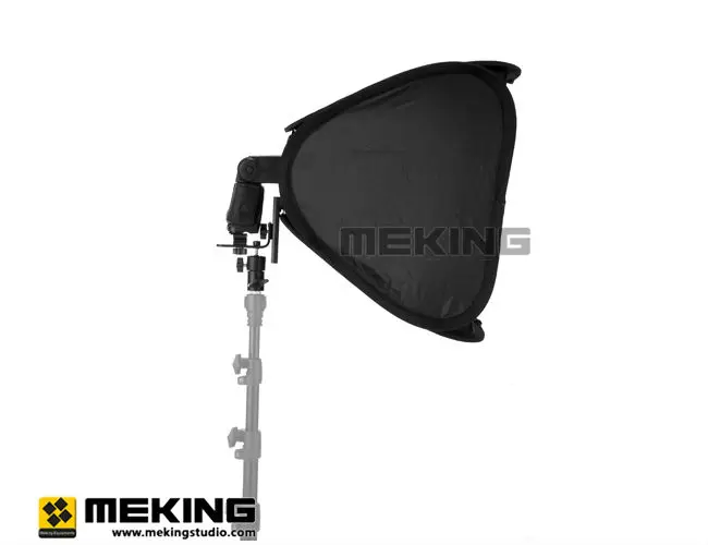 Meking E5050 софтбокс для вспышки Speedlite SpeedLight Flash 50 см 2" мягкая коробка с l-образным адаптером диффузор сумка для переноски