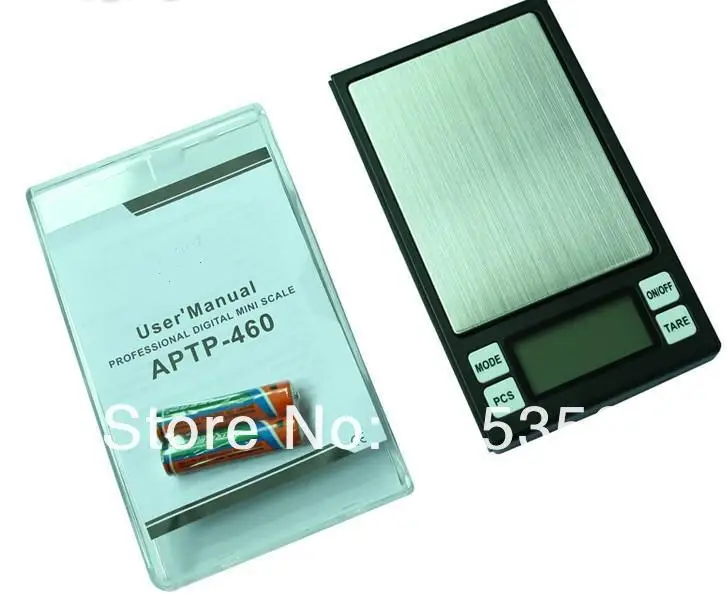 APTP460 500 г-0,01 г точность цифровые весы ювелирные изделия ЖК-дисплей подсветка дисплея ювелирных изделий весом каратного золота весы