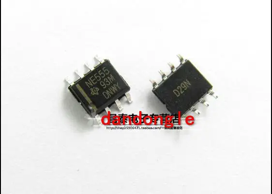 10PCS NE555DR NE555 SOP-8 IC TI Original