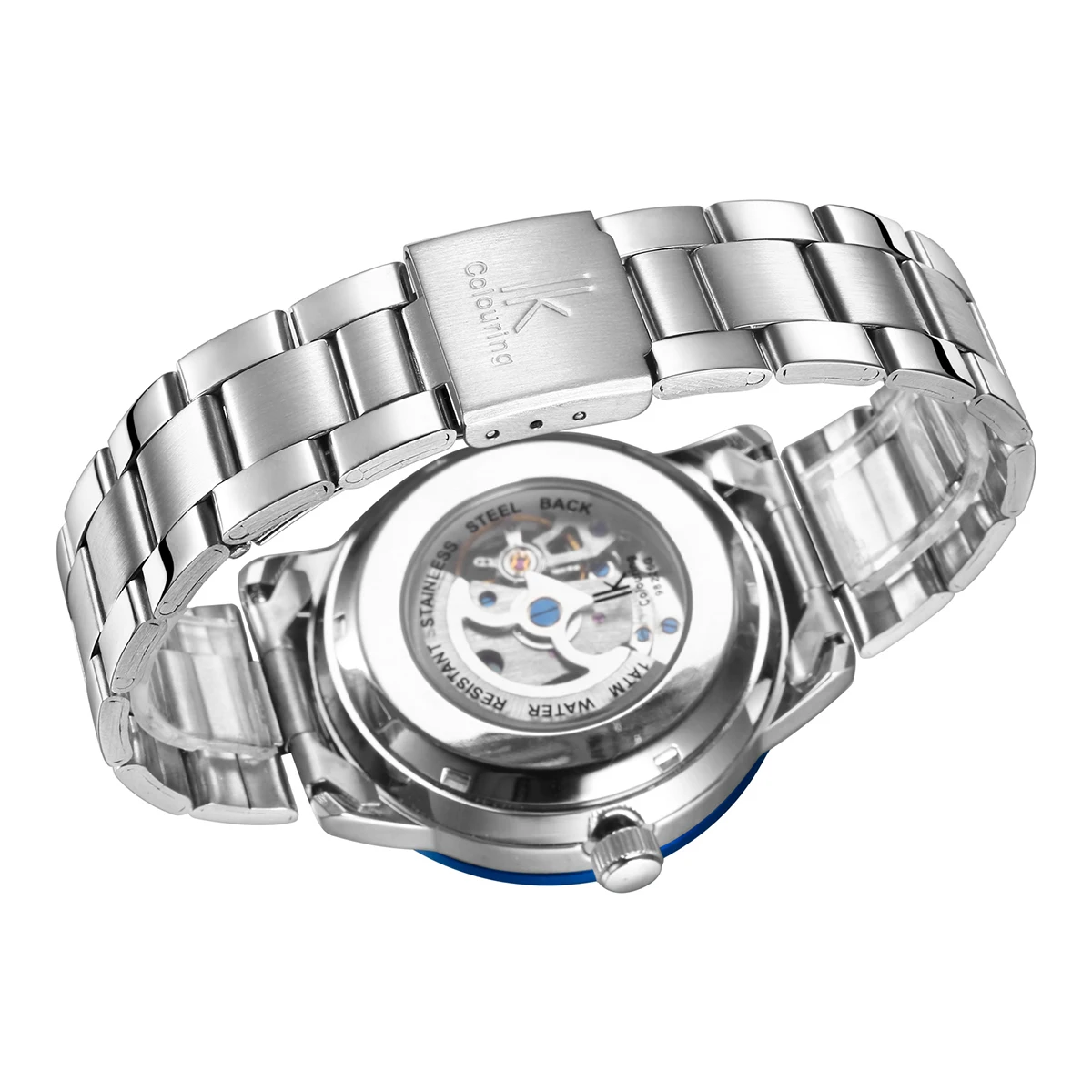 Мужские механические часы скелетоны из нержавеющей стали|Механические часы| |