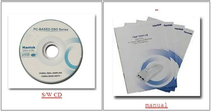 Hantek DSO-2150 ПК USB цифровой осциллограф 2CH 60 МГц 150MSa/s 10 мВ-5 В, 9St