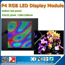 DIY видео ЖК-дисплей наборы 40cs P4 внутренний SMD RGB Светодиодный модуль 256*128 мм p4 светодиодная видеопанель