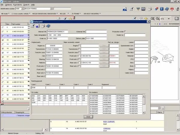 Mercedes Benz EPC net 2