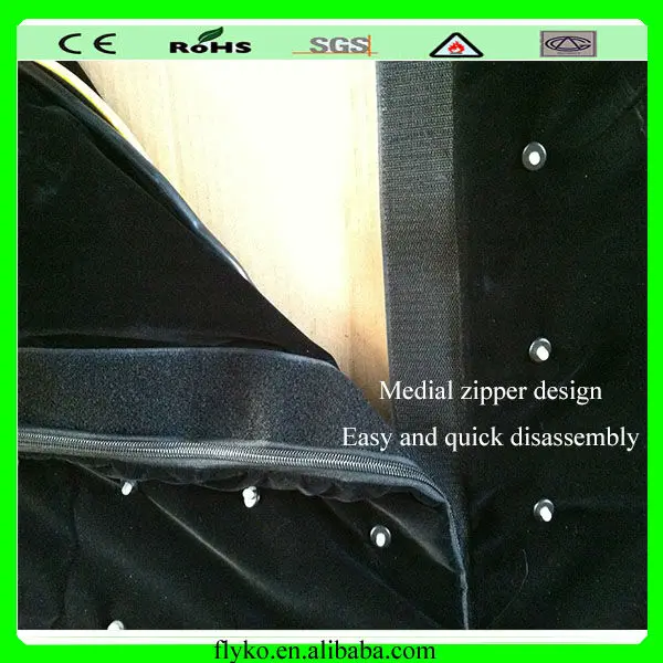 transparent led curtain detail
