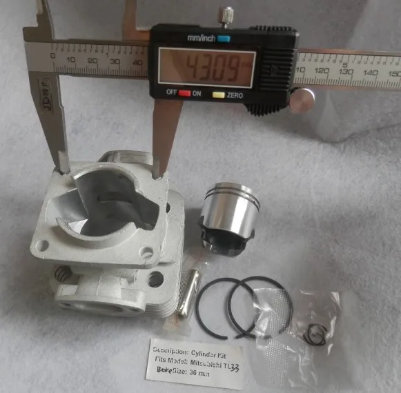CYLINDER KIT 36mm FIT MITSUBISHI TL33 7