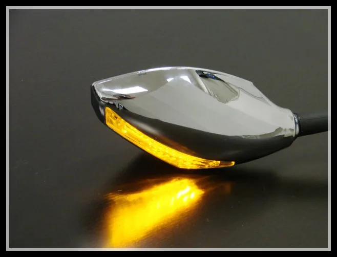 Chrome поворотов зеркала для Triumph Daytona 600 675 TT Трофи Ducati 848 1098 Honda Kawasaki Suzuki Yamaha