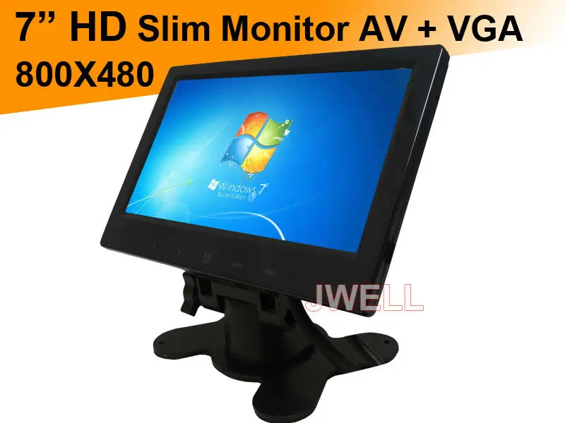 TFT LCD mini PC Monitor with VGA port 