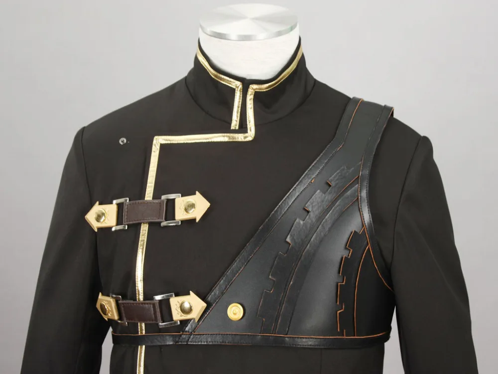 Final Fantasy type-0 аксессуары для косплея Suzaku Group 0 Trey грудь кожа Броня