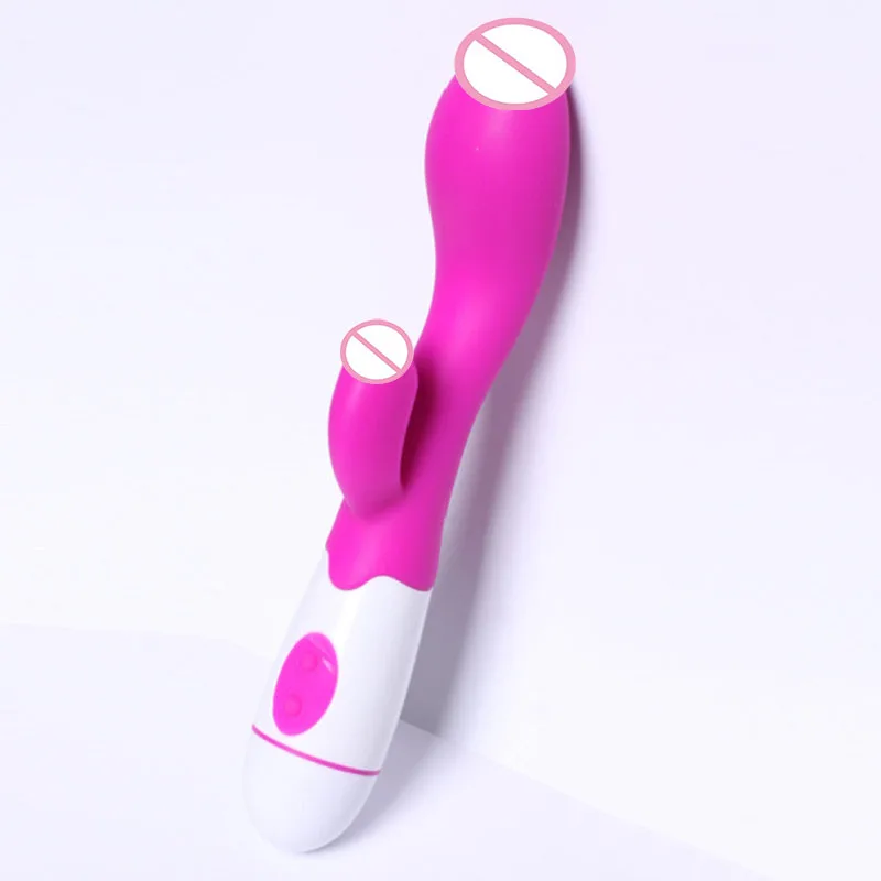 Новый женский фаллоимитатор с двойным стимулятором вибратор сухим