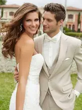 2016 Custom Made Blue 3 Pcs Men Slim Fits Suits Men’s Wedding Suits Bridal Groom Suits Formal Tuxedos