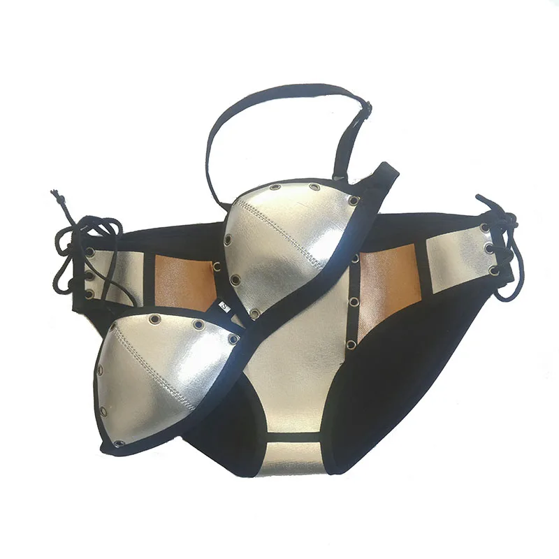 Silver Gold Black Color Women Bikini Set Bandage Plus Size Neoprene Swimsuit Bandage Women's Swimming Suit maillot de bain femme plus-size-black-swimsuit : image Silver Gold Black Color Women Bikini Set Bandage Plus Size Neoprene Swimsuit Bandage Women's Swimming Suit maillot de bain femme plus-size-black-swimsuit