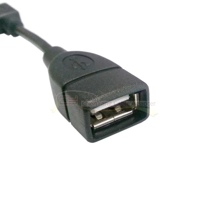 CY Chenyang 480 м USB 2,0 прямоугольный 90 градусов Тип Штекерный Женский Удлинительный кабель 10 см
