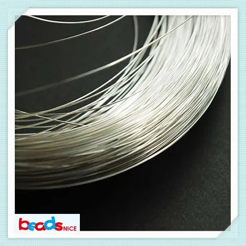 Beadsnice ID26885 оптовая продажа провод ювелирных изделий Аксессуары 18ga Круглый solid 925 серебро провода
