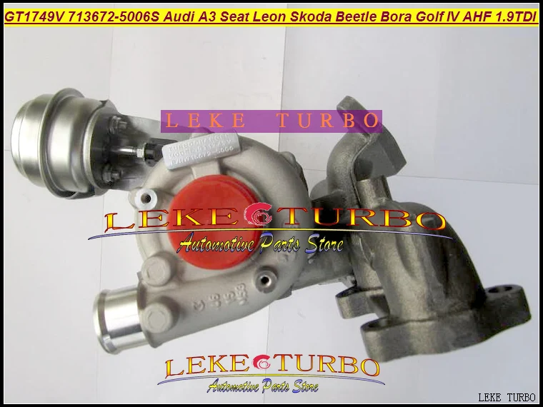 GT1749V 713672-5006S Turbo Turbine Turbocharger for Audi A3 Seat Leon Skoda Beetle Bora Golf IV AHF ALH AJM AUY 1.9L TDI (1)
