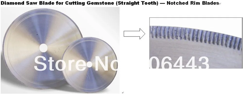 2" ультра тонкий алмазный лапидарный пилы лезвия 600 мм зубчатый обод лезвия для резки яшмовый агат и опал