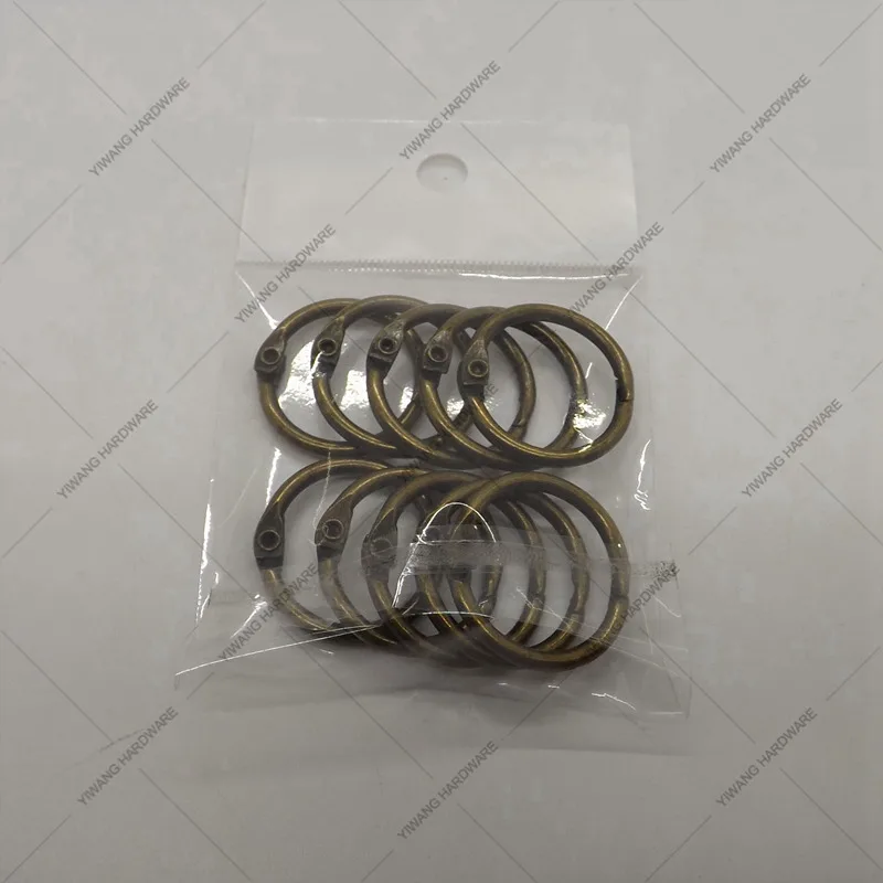 Производитель прямых AliExpress продажи хорошо коллекция открыток кольцо прочный брелок 10 шт./упак. античный бронзовый календарь кольцо