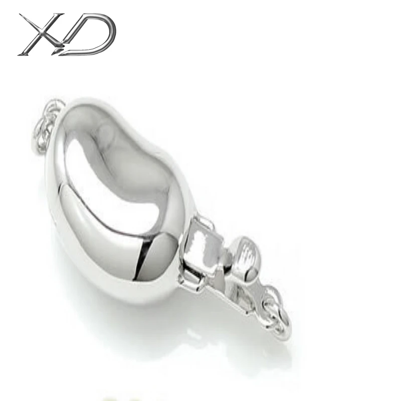 XD K77B 925 sterling silver clasps for jewelry platinum plated clasps