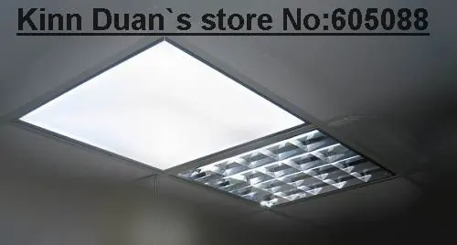 Новое поступление квадратная плоская лампа 600*600 мм 36 Вт led офисный белый панельный светильник для замены старой сетки лампы 4 шт./лот DHL