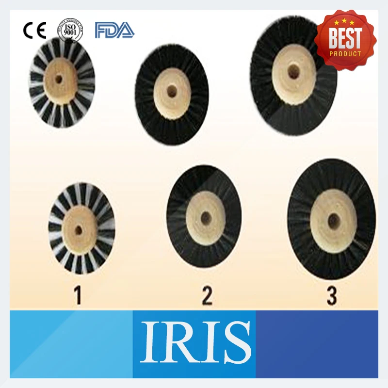 

New 20 Pieces/lot Dental Laboratory Extra Soft White Goat Hair Polishing Brushes For Dental Polishing Cleaning