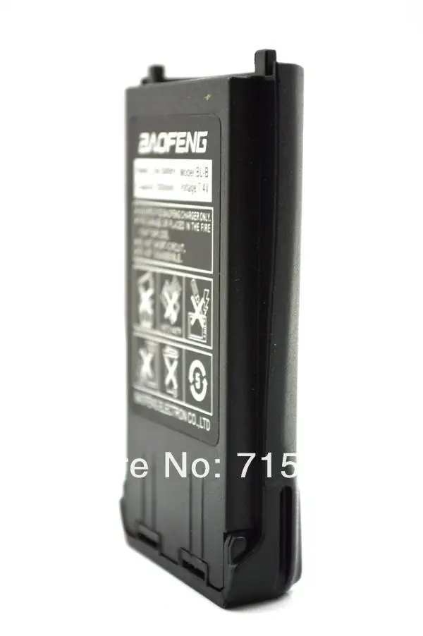 Исключительно Новый Оригинальный Baofeng BL-B 7,4 V 2000 mAh литий-ионный аккумулятор для Baofeng UV-B5/UV-B6 рация