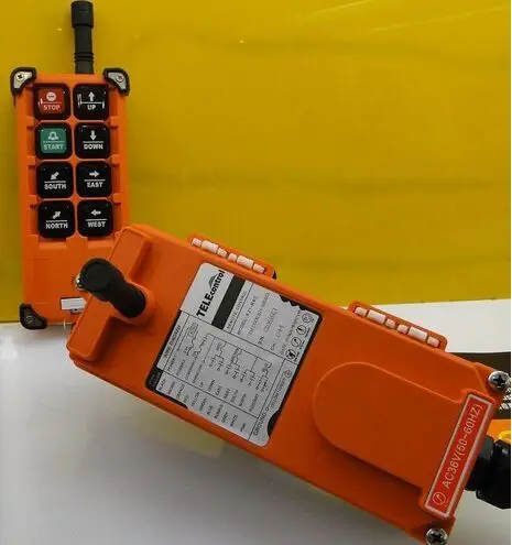 

F21-E1B 6 Motions 8 Channels 1 Speed Hoist Crane Truck Radio Remote Control System Controller Industrial remote controller
