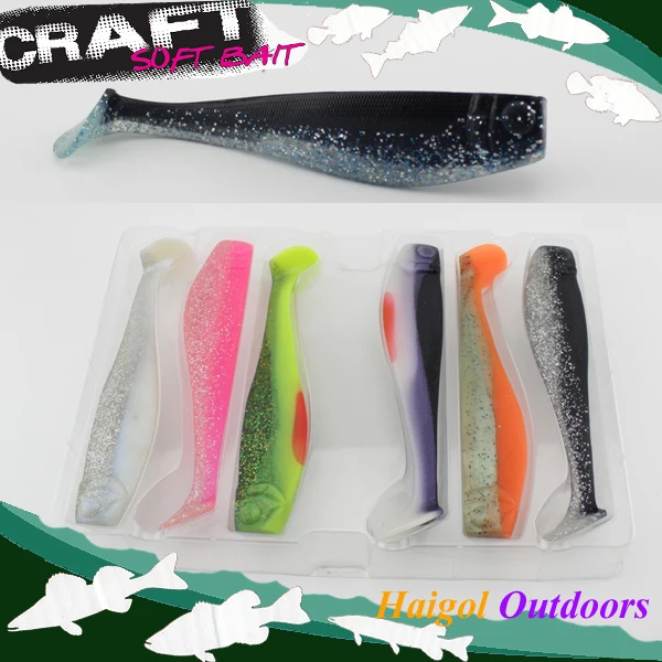 

15cm*39g, 3pcs/bag, big size paddle tail soft fishing lure,15cm shad bait