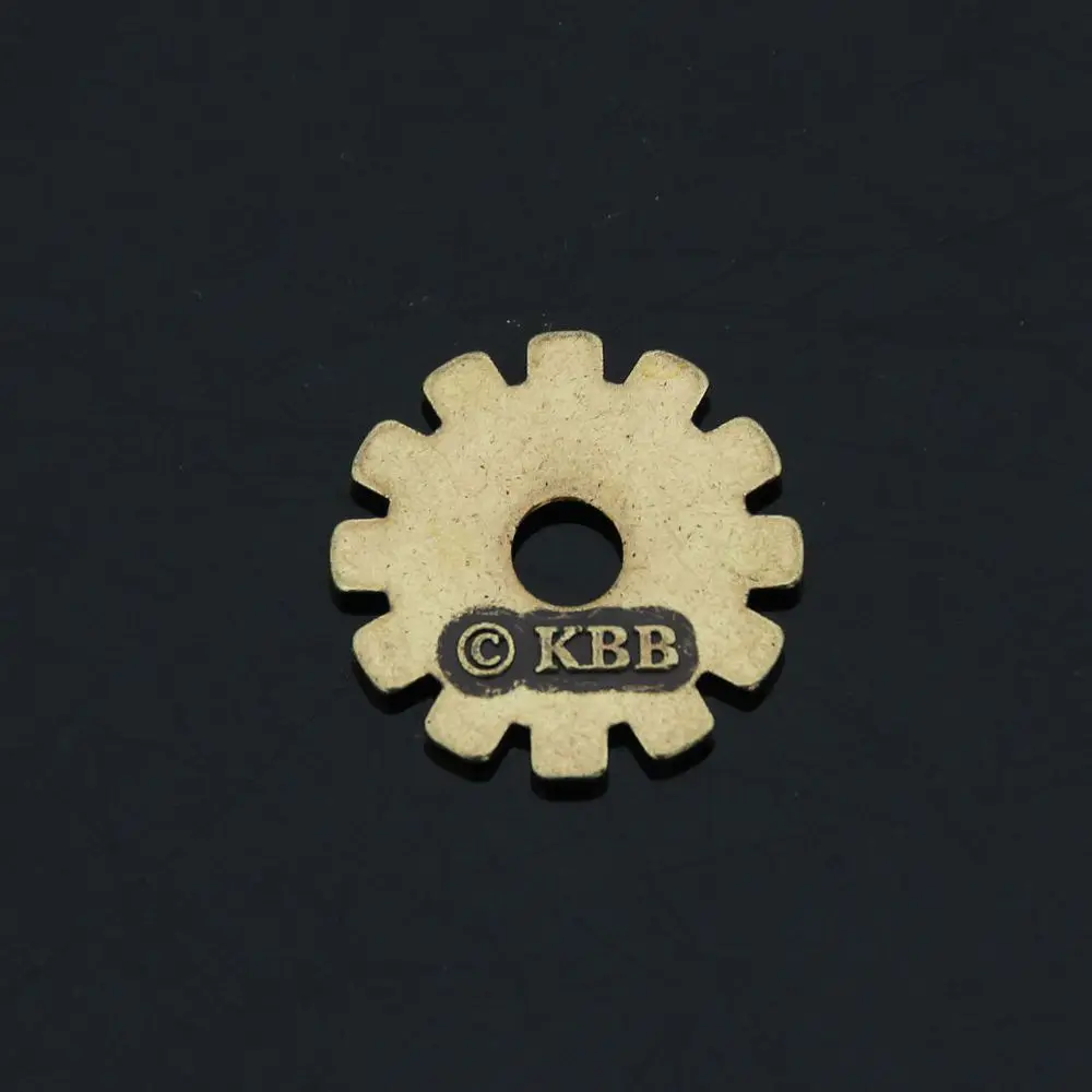 KB803) 50 шт. 3/"(2,0 см) однотонный Шестерни стимпанк ободок кожаное Кончо под старину-бронза