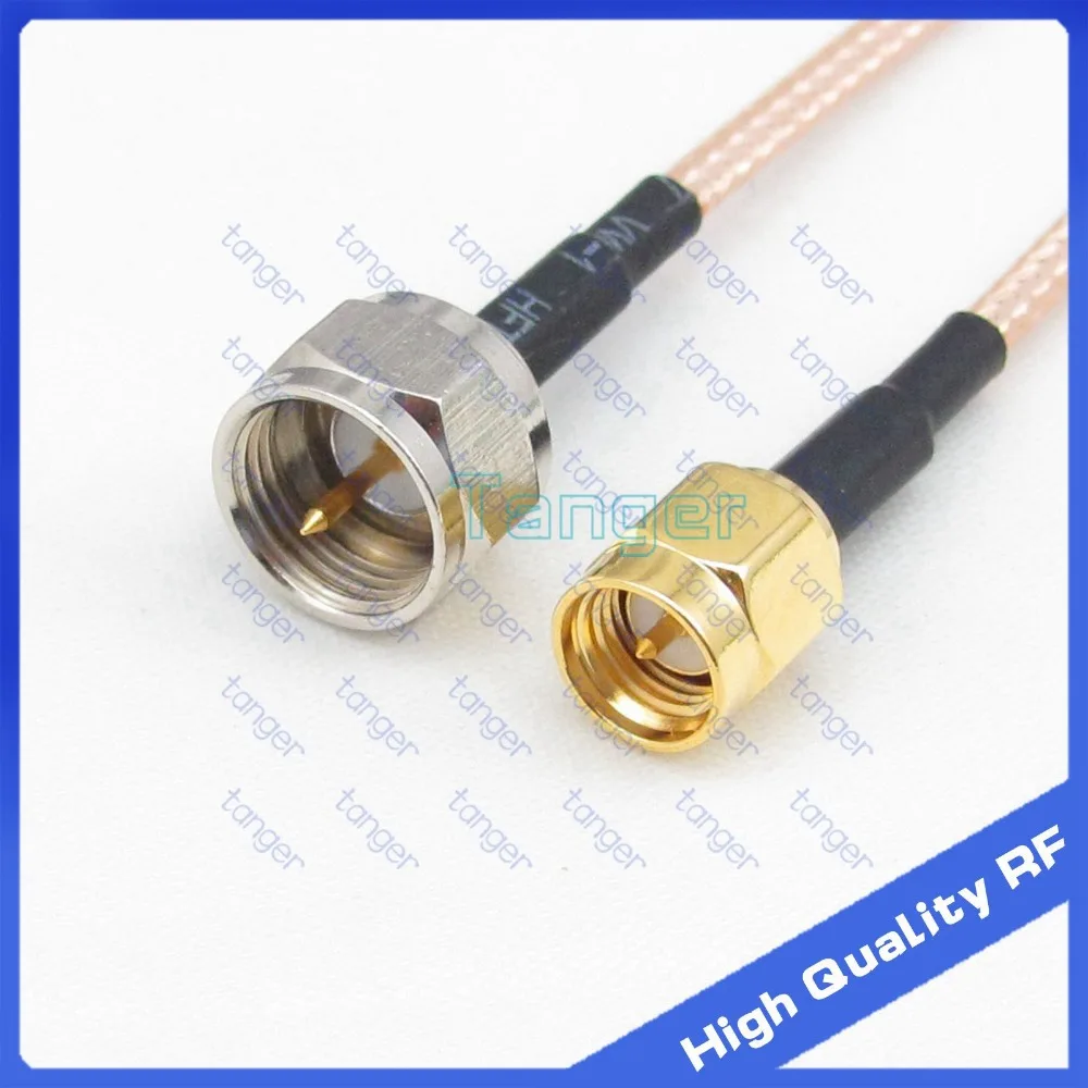 6inch F male to SMA plug with RG-316 RF Coaxial Pigtail Jumper cable 6&quot 15cm Tanger High Quality cables | Обустройство дома