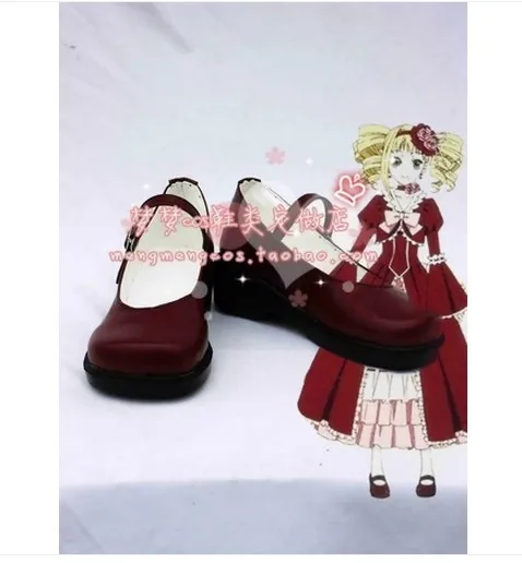 Сапоги для косплея Темный дворецкий Alois Ciel Phantomhive V14 Косплей Kuroshitsuji Костюм из телепередачи мастера меча онлайн; обувь; ботинки