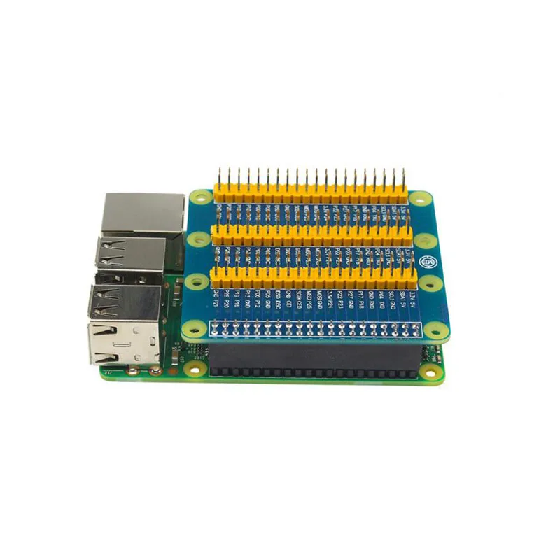 Raspberry Pi 3 Model B+ плата расширения GPIO от 1 до 3 для RPI 3 Модель B также 40 Pin Модуль ввода-вывода общего назначения для оранжевый Pi банан Pi M3