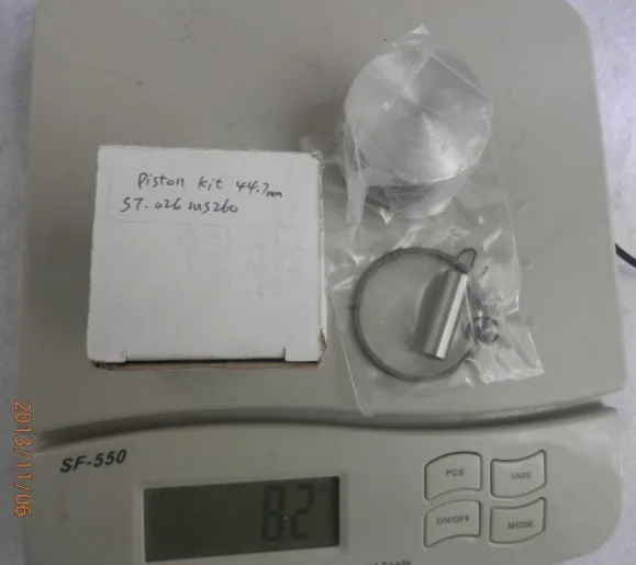 PISTON KIT 44.7MM STIHL 026 MS260 6