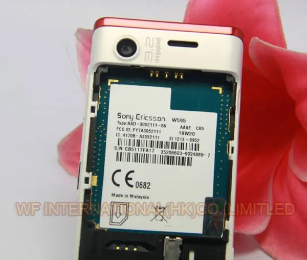 Отремонтированный мобильный телефон sony Ericsson W595 разблокированный W595 сотовый телефон 3.15MP