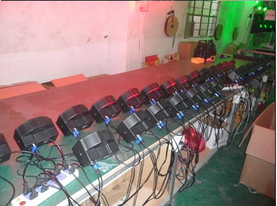 Светодиодный светильник 18x3 Вт 54 Вт высокой мощности RGB/UV Par Светильник с DMX512 Master Slave светодиодный плоский DJ контроллер оборудования