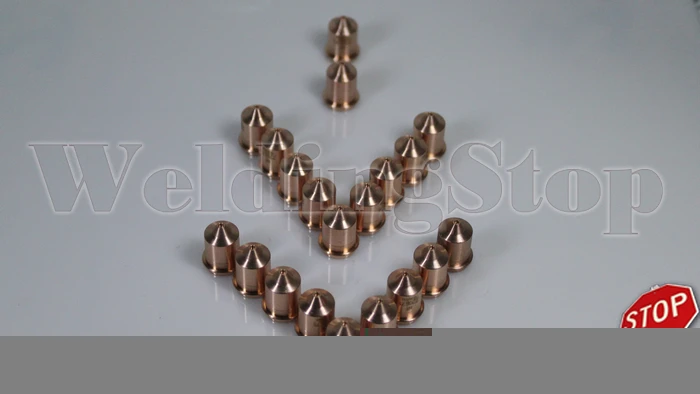 220671 сопла 45amp 20 штук Fit в воздуха Plasma Cutter Резка Факел Расходные PMX 45