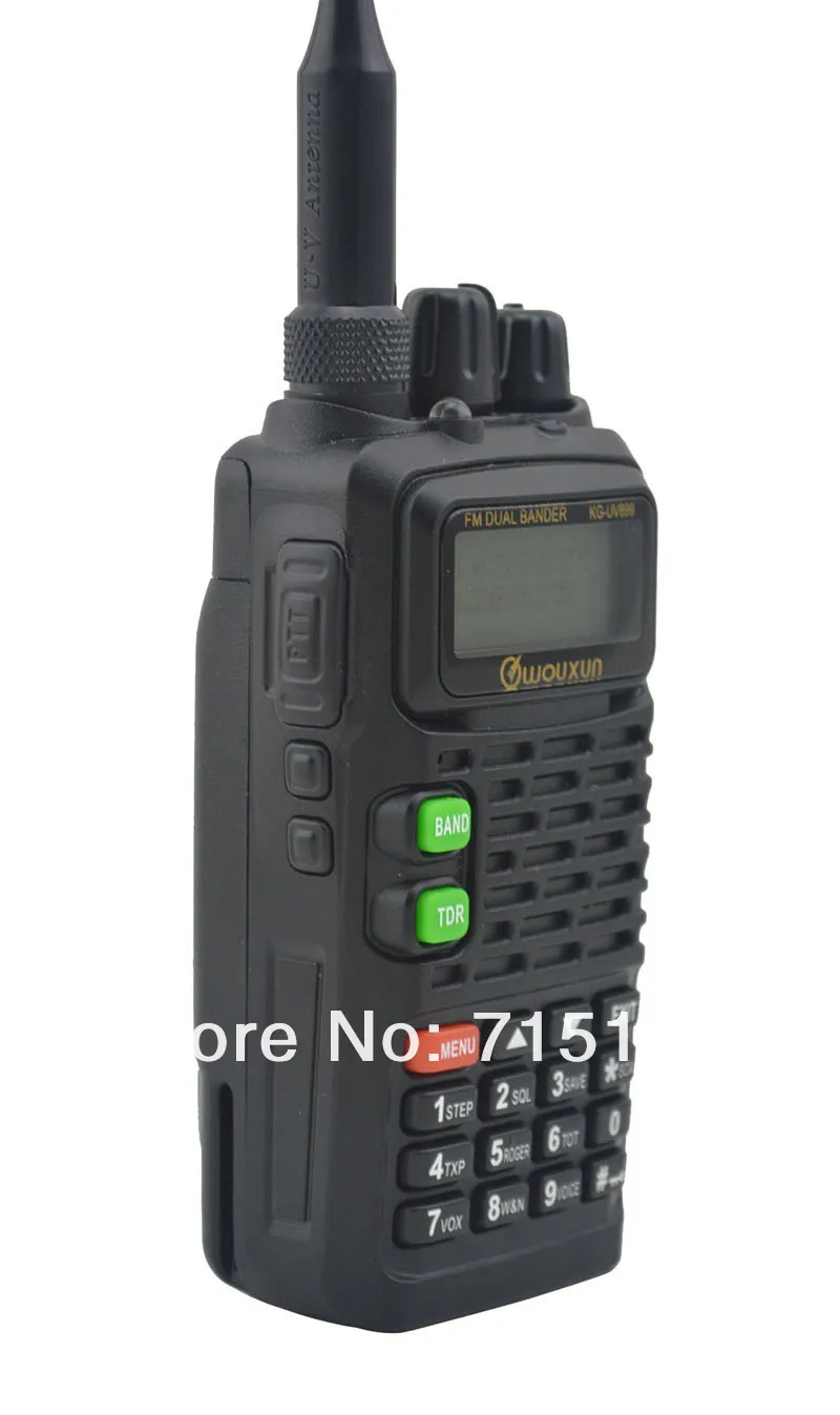 Wouxun KG-UV899 двухдиапазонный VHF: 136-174 МГц и UHF: 400-520 МГц FM портативный двухсторонний радио