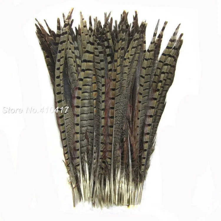 100 шт./лот 12-14 дюйм(ов)/30-35 см фазан хвост перья для DIY Craft